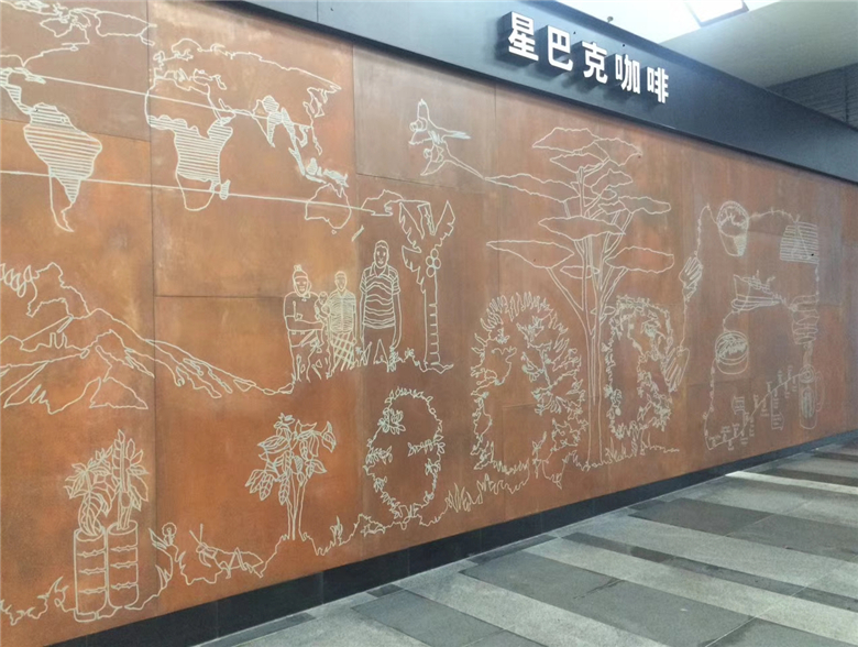 茶陵耐候钢幕墙
